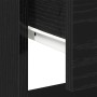 Mesita de Noche Roble Negro 45x34x48 cm Madera Ingenierizada de , Mesitas de noche - Ref: Foro24-863337, Precio: 54,15 €, Des...