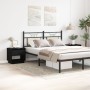 Cabecera de Cama 2 pcs Negro Roble 45x34x49 cm Madera Elaborada de , Mesitas de noche - Ref: Foro24-863338, Precio: 92,54 €, ...