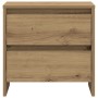Cabinete de Noche de Roble Artisan 45x34x44,5 cm Madera Elaborada de , Mesitas de noche - Ref: Foro24-863355, Precio: 58,62 €...