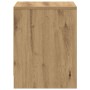 Cabinete de Noche de Roble Artisan 45x34x44,5 cm Madera Elaborada de , Mesitas de noche - Ref: Foro24-863355, Precio: 58,62 €...