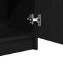 Armario de baño Roble Negro 32x34x90 cm Madera Elaborada by , Closets and storage - Ref: Foro24-863419, Price: 74,16 €, Disco...