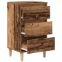 Cabinet de Noche Madera Vieja 40x35x70 cm Madera Ingenierizada de , Mesitas de noche - Ref: Foro24-863427, Precio: 71,98 €, D...