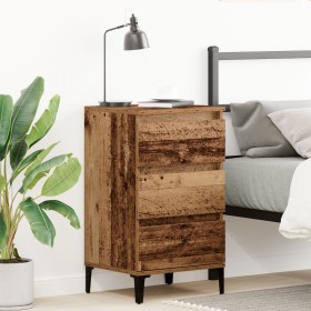 Mesita de Noche Madera Vieja 40x35x70 cm Madera Ingenierizada by , Nightstands - Ref: Foro24-863437, Price: 79,80 €, Discount: %