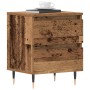 Mesitas de noche 2 unidades Madera antigua 40x35x50 cm Madera compuesta de , Mesitas de noche - Ref: Foro24-863463, Precio: 1...