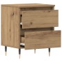 Mesitas de Noche 2 pcs Roble Artesanal 40x35x50 cm Madera Ingenierizada de , Mesitas de noche - Ref: Foro24-863465, Precio: 1...