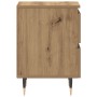 Mesitas de Noche 2 pcs Roble Artesanal 40x35x50 cm Madera Ingenierizada de , Mesitas de noche - Ref: Foro24-863465, Precio: 1...