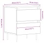 Mesas de Noche 2 pcs Negros de Roble 40x35x50 cm Madera Ingenierizada de , Mesitas de noche - Ref: Foro24-863467, Precio: 119...