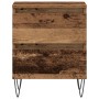 Mesita de Noche Madera Vieja 40x35x50 cm Madera Compuesta de , Mesitas de noche - Ref: Foro24-863482, Precio: 62,04 €, Descue...