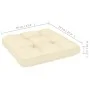 Reposapiés de jardín con cojines 2 uds madera maciza de pino de vidaXL, Sofás modulares de exterior - Ref: Foro24-3076282, Pr...