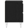 Mesitas de Noche 2 pcs Roble Negro 40x35x50 cm Madera Elaborada de , Mesitas de noche - Ref: Foro24-863487, Precio: 113,87 €,...