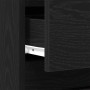 Mesitas de Noche 2 pcs Roble Negro 40x35x50 cm Madera Elaborada de , Mesitas de noche - Ref: Foro24-863487, Precio: 113,87 €,...
