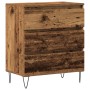 Aparador con Cajones de Madera Vieja 60x35x70 cm Madera Ingenierizada de , Aparadores - Ref: Foro24-863495, Precio: 89,41 €, ...