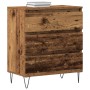 Aparador con Cajones de Madera Vieja 60x35x70 cm Madera Ingenierizada de , Aparadores - Ref: Foro24-863495, Precio: 89,41 €, ...