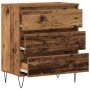 Aparador con Cajones de Madera Vieja 60x35x70 cm Madera Ingenierizada de , Aparadores - Ref: Foro24-863495, Precio: 89,41 €, ...