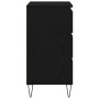Sideboard con cajones Negro Roble 60x35x70 cm Madera de ingeniería de , Aparadores - Ref: Foro24-863497, Precio: 94,86 €, Des...