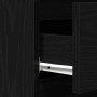 Sideboard con cajones Negro Roble 60x35x70 cm Madera de ingeniería de , Aparadores - Ref: Foro24-863497, Precio: 94,86 €, Des...