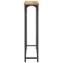 Mesa Consola Artisan Roble 75x19,5x75 cm Madera Contrachapada y Acero de , Mesas auxiliares - Ref: Foro24-863504, Precio: 32,...