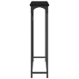Mesa Consola Roble negro Marco de metal, superficie de MDF Compacta de , Mesas auxiliares - Ref: Foro24-863505, Precio: 33,53...