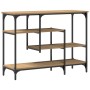 Mesa de Consola Roble Artesanal 100x35x75 cm Madera Elaborada y Acero de , Mesas auxiliares - Ref: Foro24-863560, Precio: 79,...