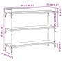Mesa de Consola de Madera Vieja 100x30x80 cm de Madera Ingenierizada y Acero de , Mesas auxiliares - Ref: Foro24-863567, Prec...