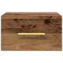 Cabinet de Noche Wall-Mounted Madera Vieja 35x35x20 cm von , Schließfächer und Lagerschränke - Ref: Foro24-863782, Preis: 38,...
