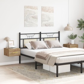 Mesas de Noche 2 pcs Montadas en la Pared de Roble Artesanal 35x35x20 cm by , Lockers and storage cabinets - Ref: Foro24-8637...