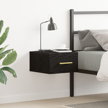 Cabinet de Noche Wall-Mounted Negro Roble 35x35x20 cm | Foro24.es | Tu tienda online para hogar, jardín y más Foro24.es