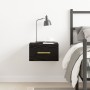 Cabinet de Noche Wall-Mounted Negro Roble 35x35x20 cm | Foro24.es | Tu tienda online para hogar, jardín y más Foro24.es
