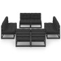 Gartenmöbelset 8-tlg. mit Kissen aus massivem Kiefernholz von vidaXL, Gartensets - Ref: Foro24-3076323, Preis: 828,23 €, Raba...