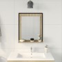 Espejo de baño con estante de roble sonoma 50x12x60 cm de madera elaborada by , bathroom vanities - Ref: Foro24-864339, Price...