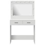 Mesa de tocador con luces LED - Blanca, 78.5 x 41 x 135 cm de , Tocadores para dormitorios - Ref: Foro24-865028, Precio: 121,...