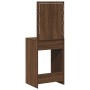 Mesa de tocador con luces LED Marrón Roble 50x41x135 cm von , Schlafzimmerkommoden - Ref: Foro24-865043, Preis: 95,63 €, Raba...