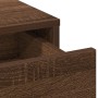 Mesa de tocador con luces LED Marrón Roble 50x41x135 cm von , Schlafzimmerkommoden - Ref: Foro24-865043, Preis: 95,63 €, Raba...