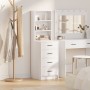 Alacena Blanca 40x41x135 cm Madera Elaborada de , Aparadores - Ref: Foro24-865046, Precio: 95,99 €, Descuento: %