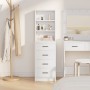 Alacena Blanca 40x41x135 cm Madera Elaborada de , Aparadores - Ref: Foro24-865046, Precio: 95,99 €, Descuento: %