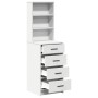 Alacena Blanca 40x41x135 cm Madera Elaborada de , Aparadores - Ref: Foro24-865046, Precio: 95,99 €, Descuento: %
