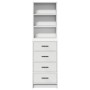 Alacena Blanca 40x41x135 cm Madera Elaborada de , Aparadores - Ref: Foro24-865046, Precio: 95,99 €, Descuento: %