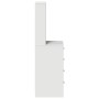 Alacena Blanca 40x41x135 cm Madera Elaborada de , Aparadores - Ref: Foro24-865046, Precio: 95,99 €, Descuento: %