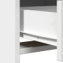 Alacena Blanca 40x41x135 cm Madera Elaborada de , Aparadores - Ref: Foro24-865046, Precio: 95,99 €, Descuento: %