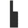 Mueble Alto Negro Roble 40x41x135 cm Madera Elaborada de , Aparadores - Ref: Foro24-865047, Precio: 98,59 €, Descuento: %