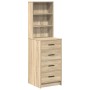 Alto Sonoma Roble 40x41x135 cm Madera Elaborada de , Aparadores - Ref: Foro24-865048, Precio: 93,11 €, Descuento: %