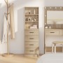 Alto Sonoma Roble 40x41x135 cm Madera Elaborada de , Aparadores - Ref: Foro24-865048, Precio: 93,11 €, Descuento: %