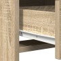 Alto Sonoma Roble 40x41x135 cm Madera Elaborada de , Aparadores - Ref: Foro24-865048, Precio: 93,11 €, Descuento: %