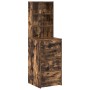Highboard de Roble Ahumado 40x41x135 cm de Madera Elaborada de , Aparadores - Ref: Foro24-865050, Precio: 107,13 €, Descuento: %