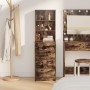Highboard de Roble Ahumado 40x41x135 cm de Madera Elaborada de , Aparadores - Ref: Foro24-865050, Precio: 107,13 €, Descuento: %