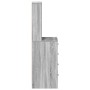 Alacena Gris Sonoma 40x41x135 cm Madera elaborada de , Aparadores - Ref: Foro24-865051, Precio: 108,14 €, Descuento: %