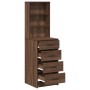 Almacén Alto Marrón Roble 40x41x135 cm Madera Ingenierizada by , Sideboards - Ref: Foro24-865052, Price: 107,18 €, Discount: %