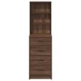 Almacén Alto Marrón Roble 40x41x135 cm Madera Ingenierizada by , Sideboards - Ref: Foro24-865052, Price: 107,18 €, Discount: %