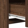 Almacén Alto Marrón Roble 40x41x135 cm Madera Ingenierizada by , Sideboards - Ref: Foro24-865052, Price: 107,18 €, Discount: %