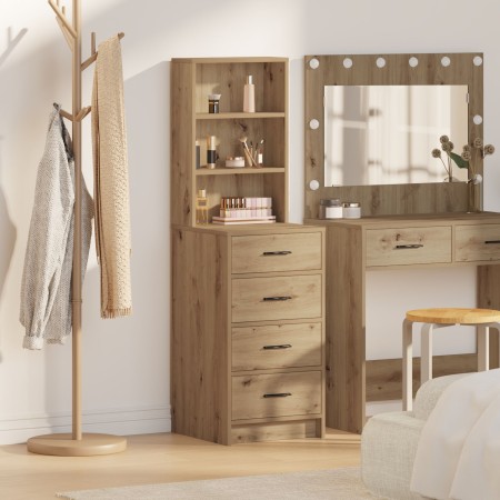 Highboard Roble Artesanal 40x41x135 cm Madera Elaborada de , Aparadores - Ref: Foro24-865054, Precio: 104,02 €, Descuento: %